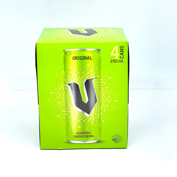 V Green Energy Drink 4x250mL