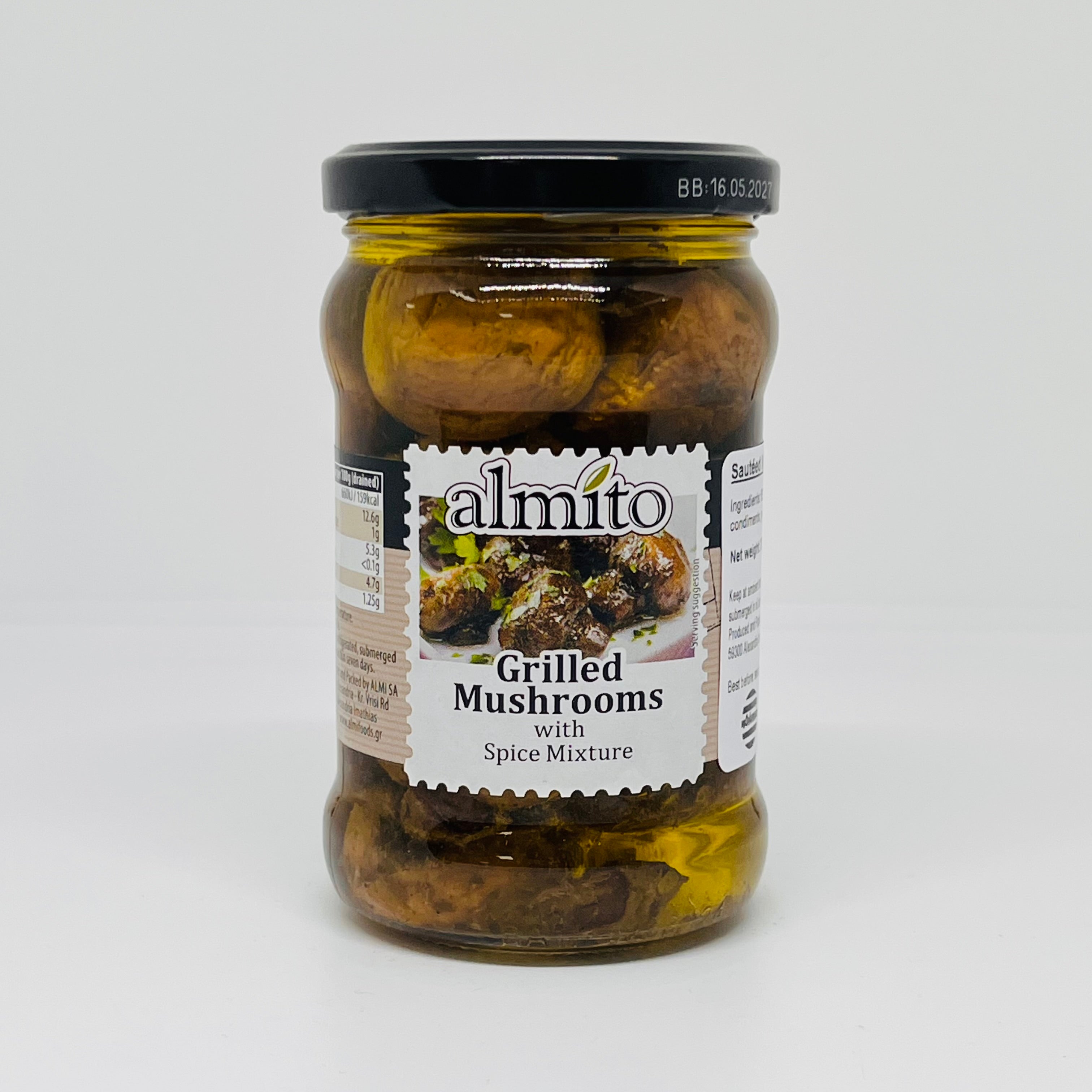 ALMITO Grilled Mushrooms w/ Spice Mixture 280g