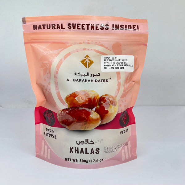 AL BARAKAH Khalas Dates Pouch 500g
