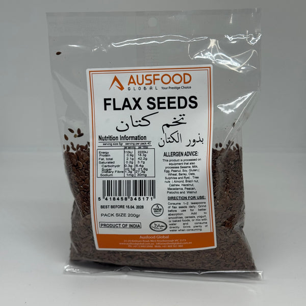AUSFOOD Flax Seeds 200g
