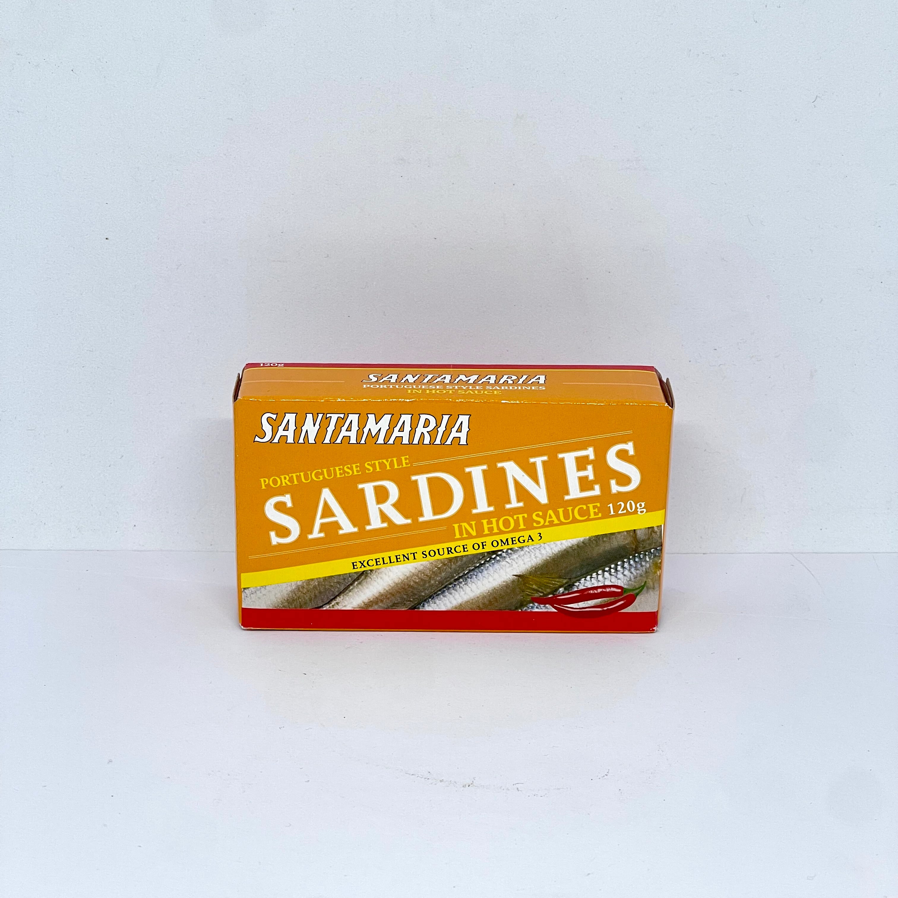 SANTAMARIA Sardines w/ Hot Sauce 120g