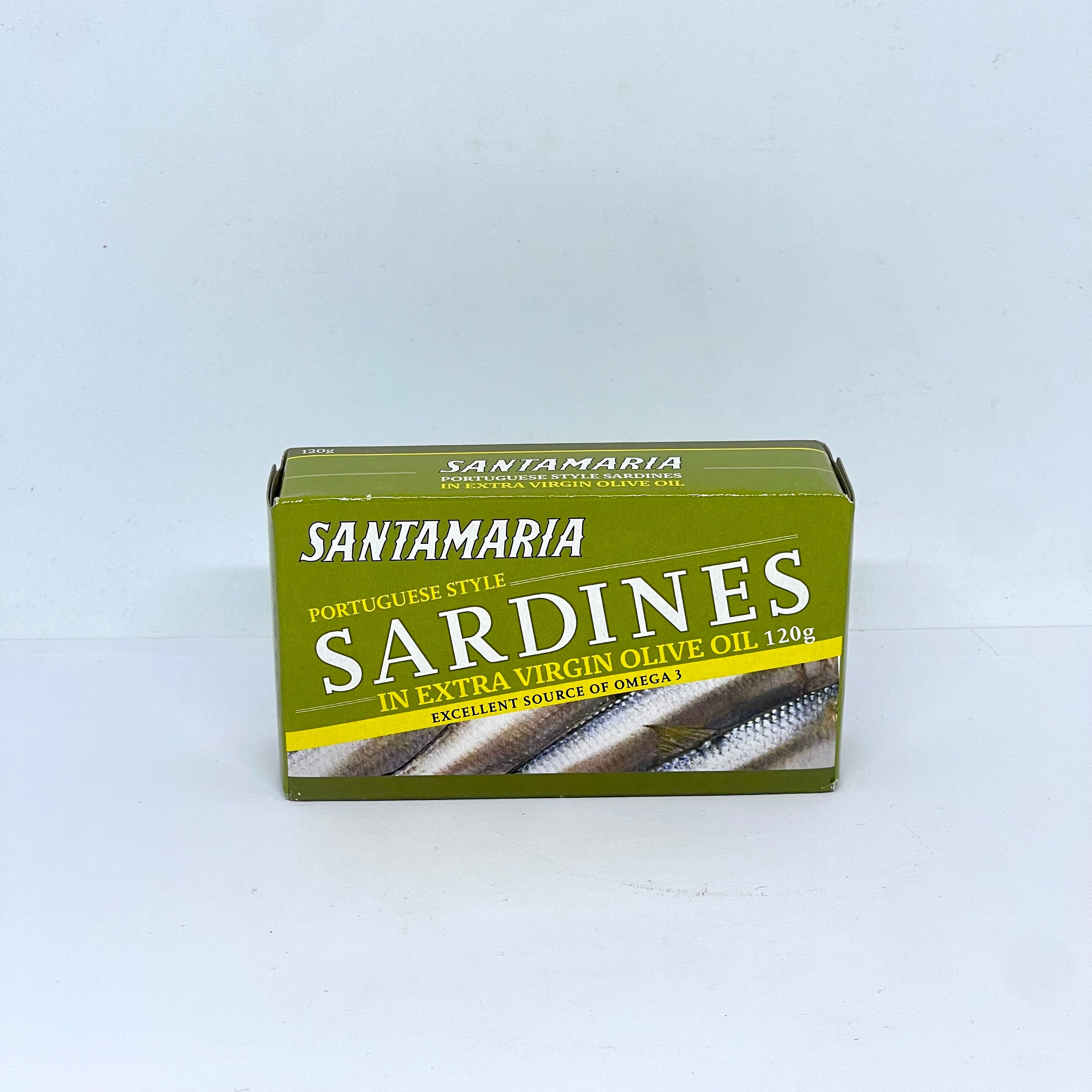 SANTAMARIA Sardines w/ Extra Virgin Olive Oil 120g