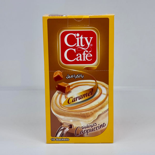 HAMWI City Cafe Caramel Cappuccino Coffee - 10 Sachets 170g