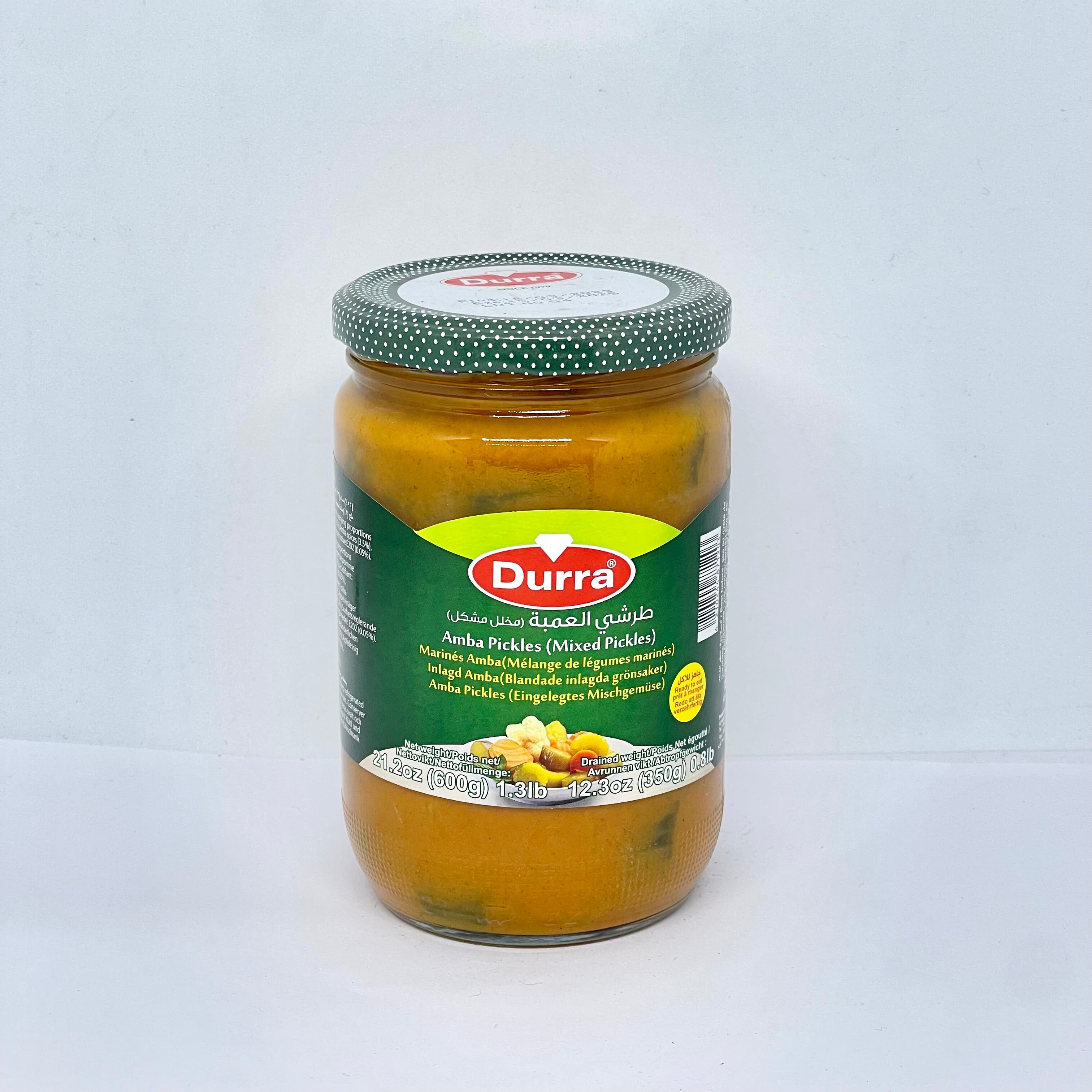 DURRA Amba Pickles 600g