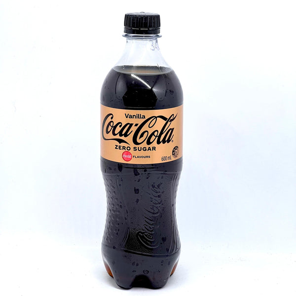 CCA Coca Cola Zero w/ Vanilla 600mL