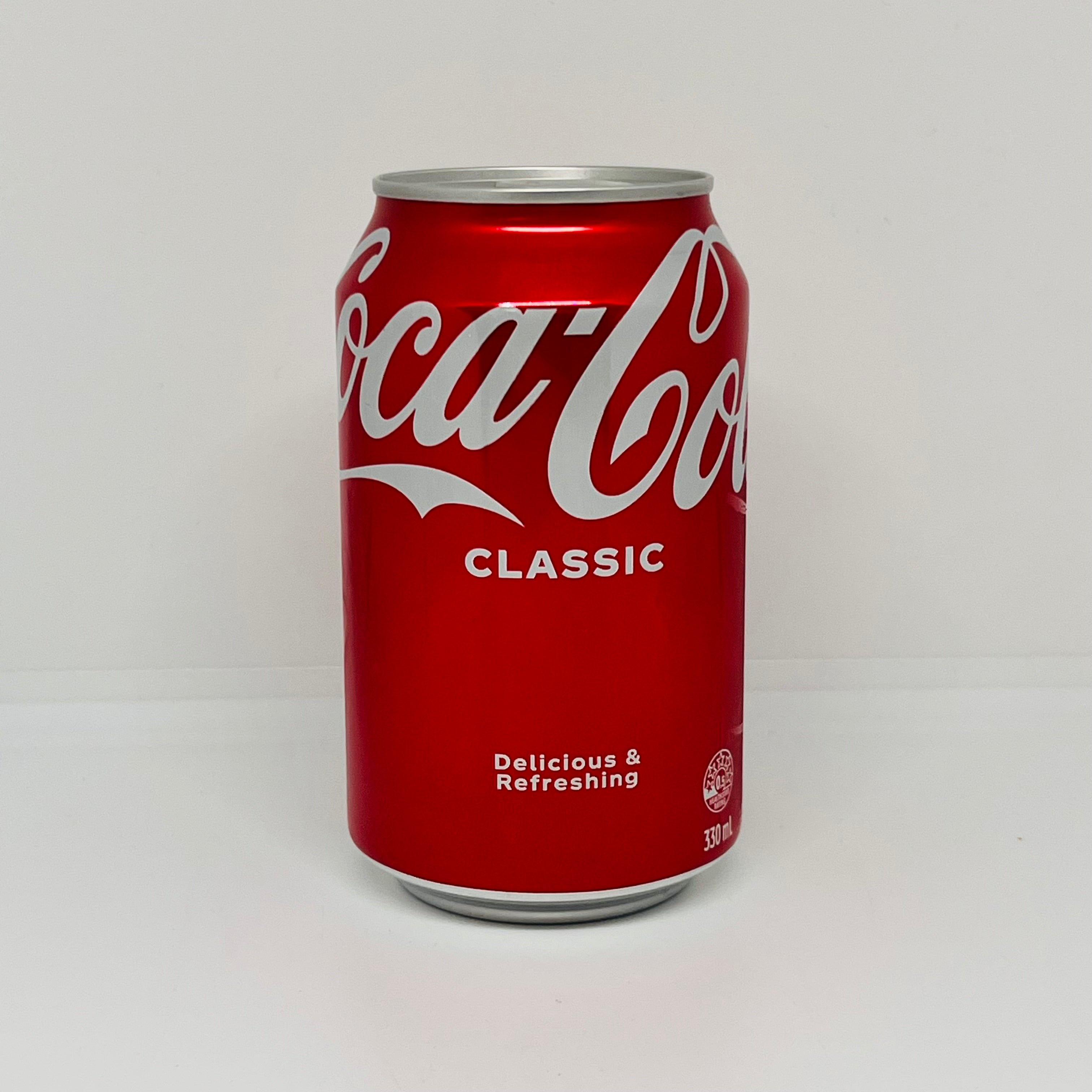 CCA Coca Cola Classic Can 330mL