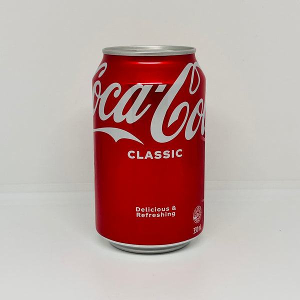 CCA Coca Cola Classic Can 330mL