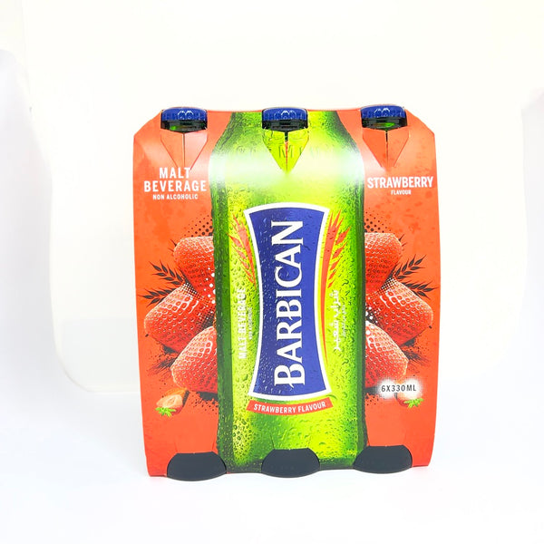 BARBICAN Strawberry Flavour Drink 330mL