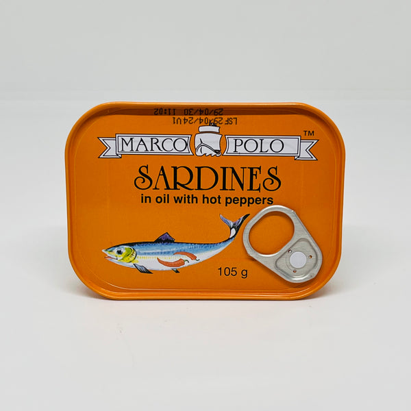 MARCO POLO Sardines in Oil & Hot Pepper 105g