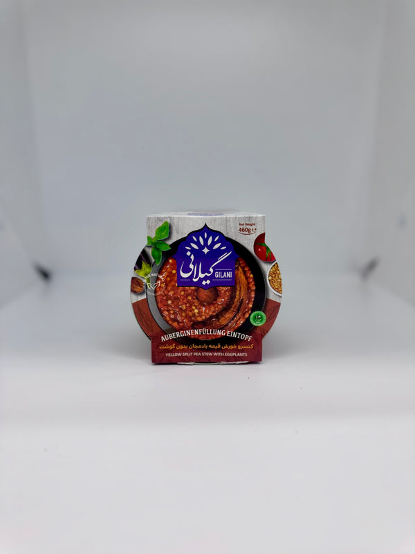 GILANI Canned Yellow Split Pea Stew w/ Eggplants 460g