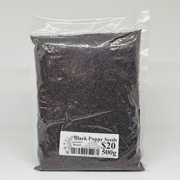 HESARI Black Poppy Seeds 500g