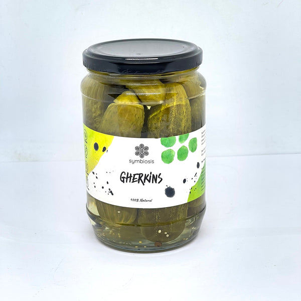 SYMBIOSIS Gherkins Whole & Sliced 720g