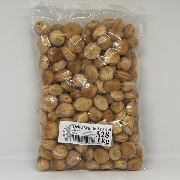 HESARI Dried Whole Apricot w/ Seed #1 Poly Bag 1kg