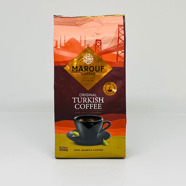 MAROUF Dark Turkish Coffee w/ Cardamom 250g
