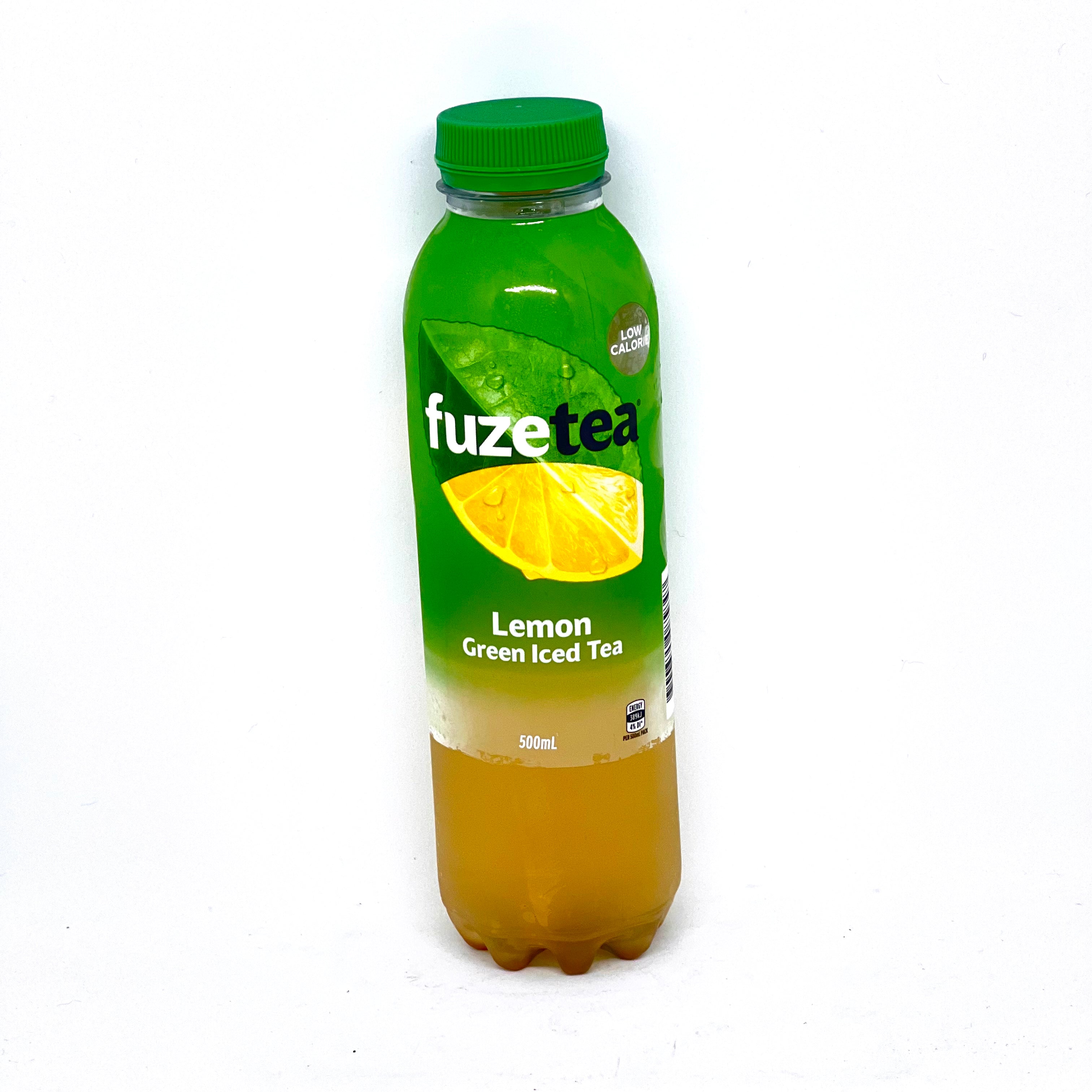 CCA FuzeTea Lemon Green Iced Tea 500mL