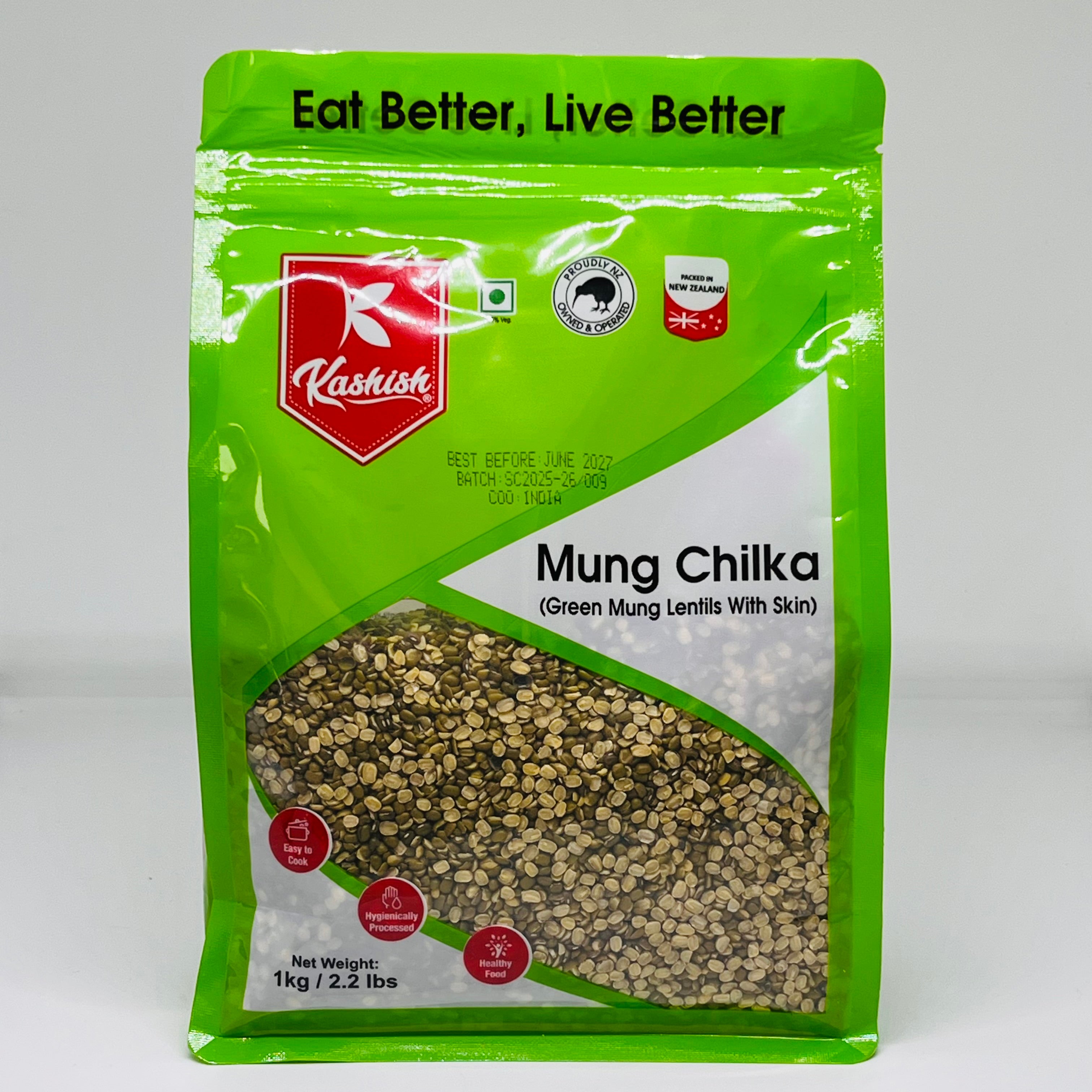 KASHISH Moong Chilka 1000g