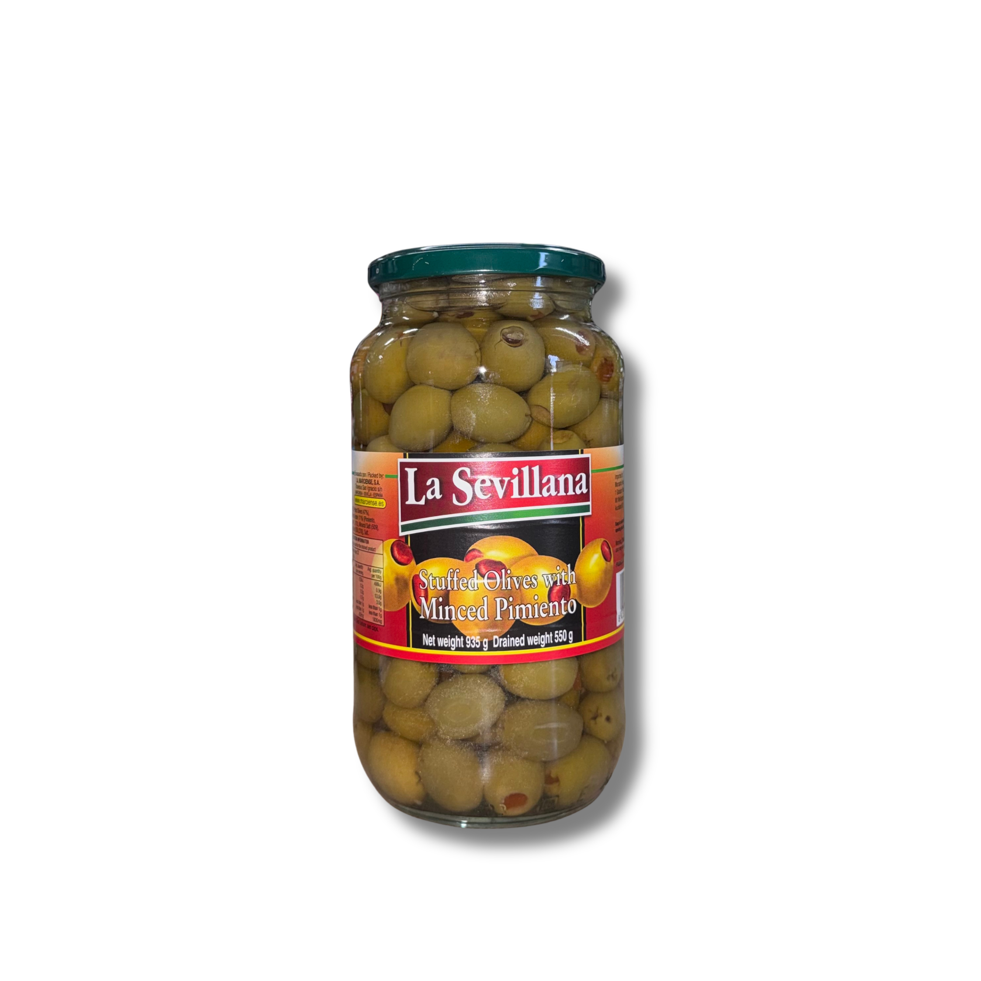 LASEVILLANA Olives Stuffed w/ Pimento 935g