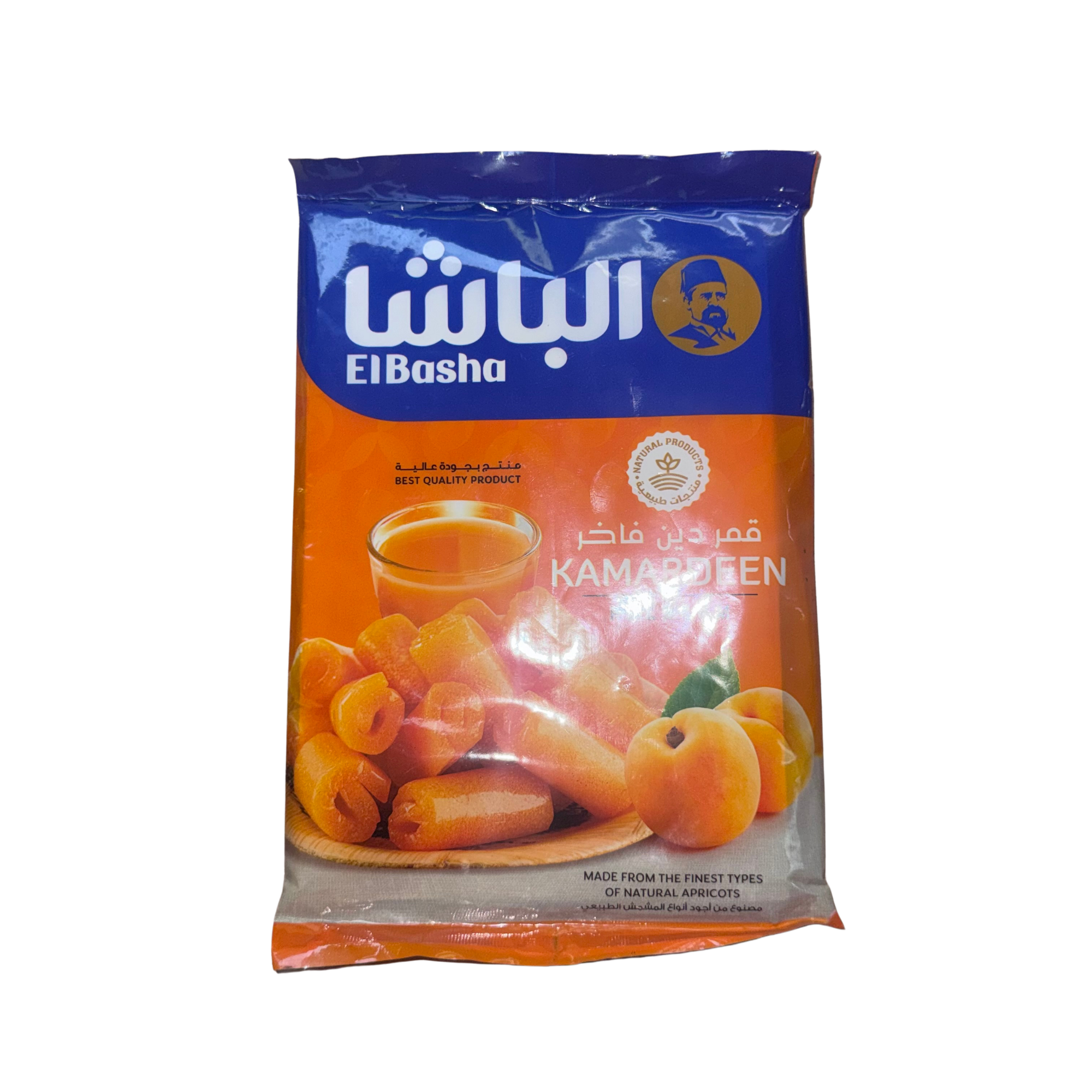ELBASHA Dried Apricot Paste sheet Qamar Al Deen / Kamardeen 400g