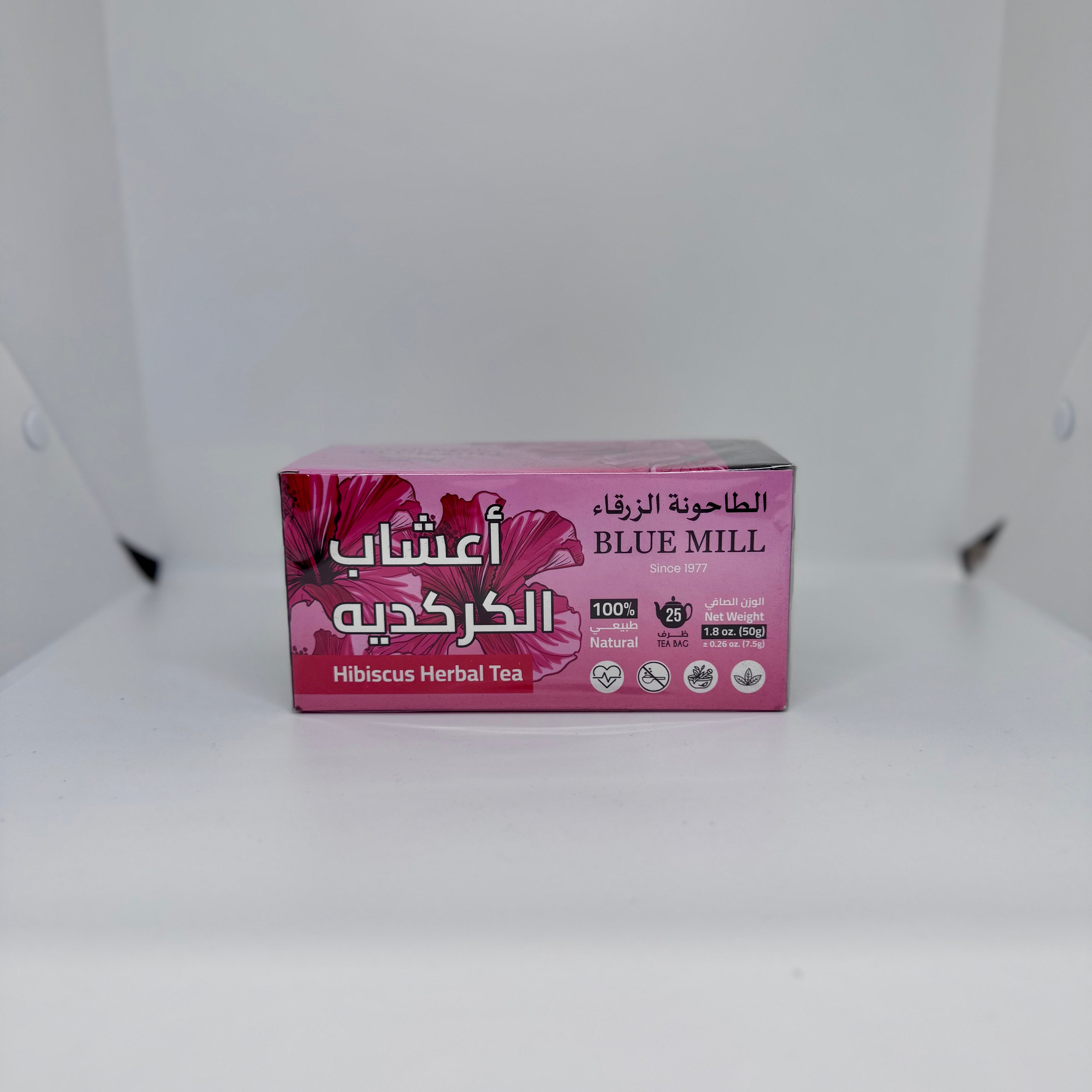 ALKHUDARI Hibiscus Teabags Herbal 25TB 50g