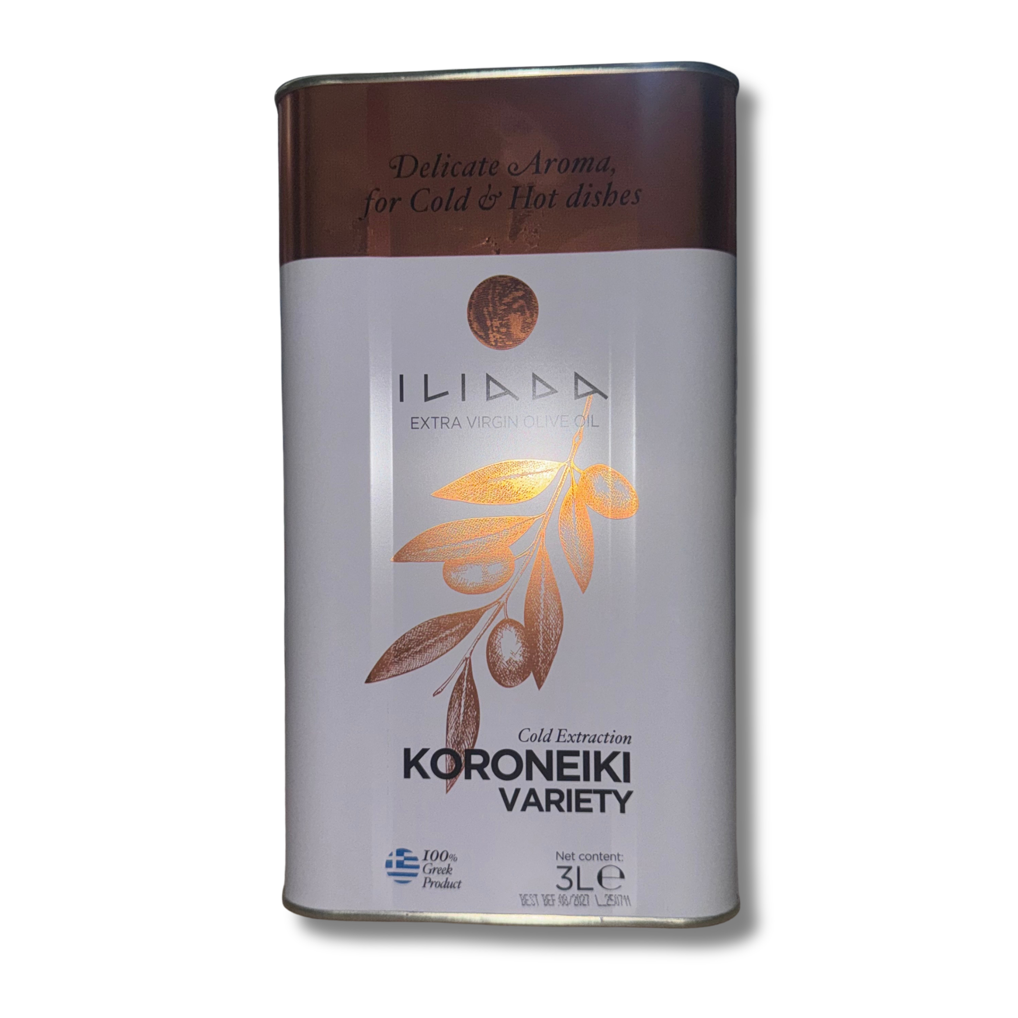 ILIADA Koroneiki Extra Virgin Olive Oil 3000mL