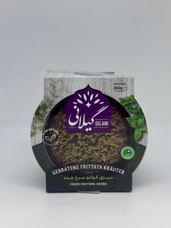 GILANI Canned Fried Frittata Herbs - Sabzi Kookoo - 460g