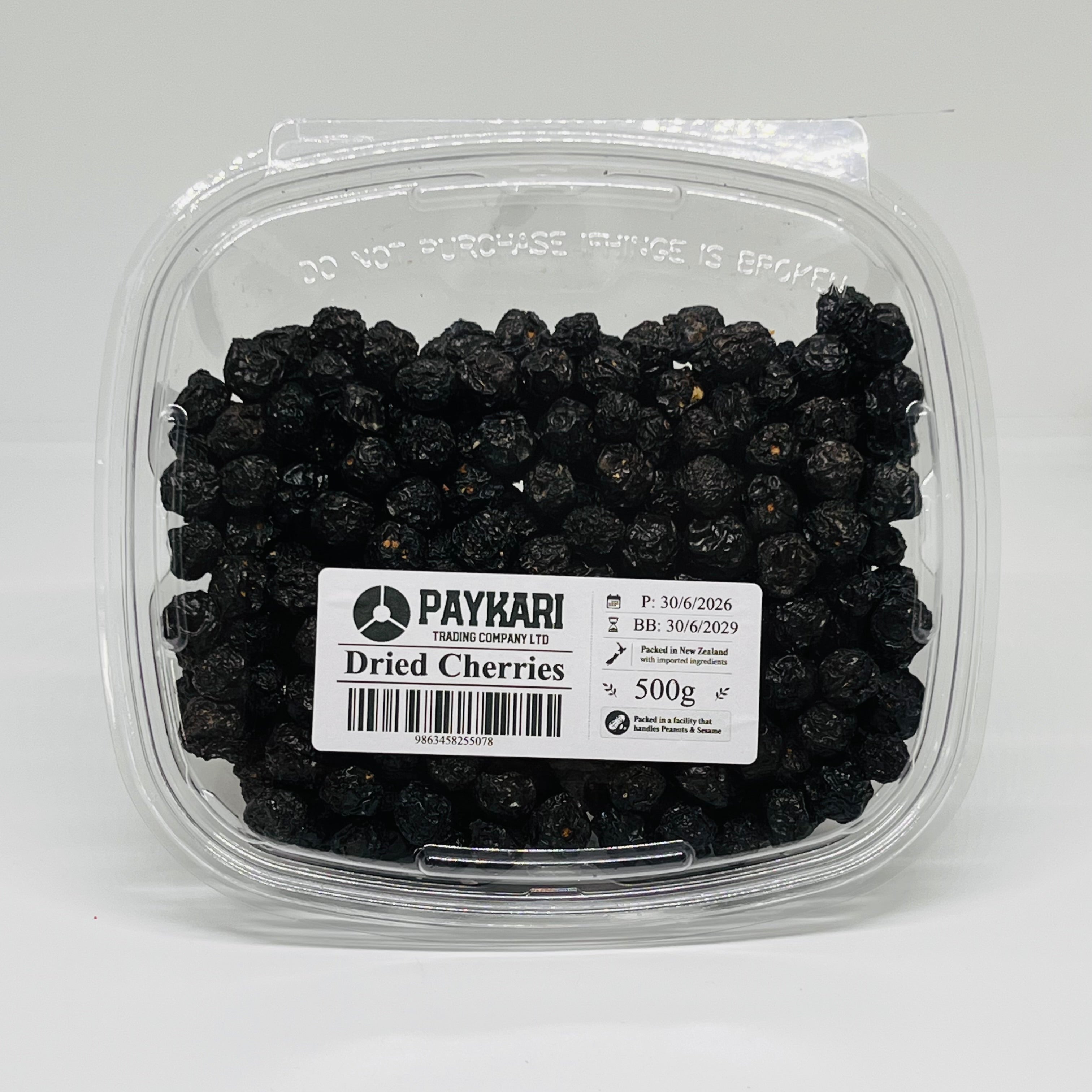 PAYKARI AFG Dried Cherries Container 500g