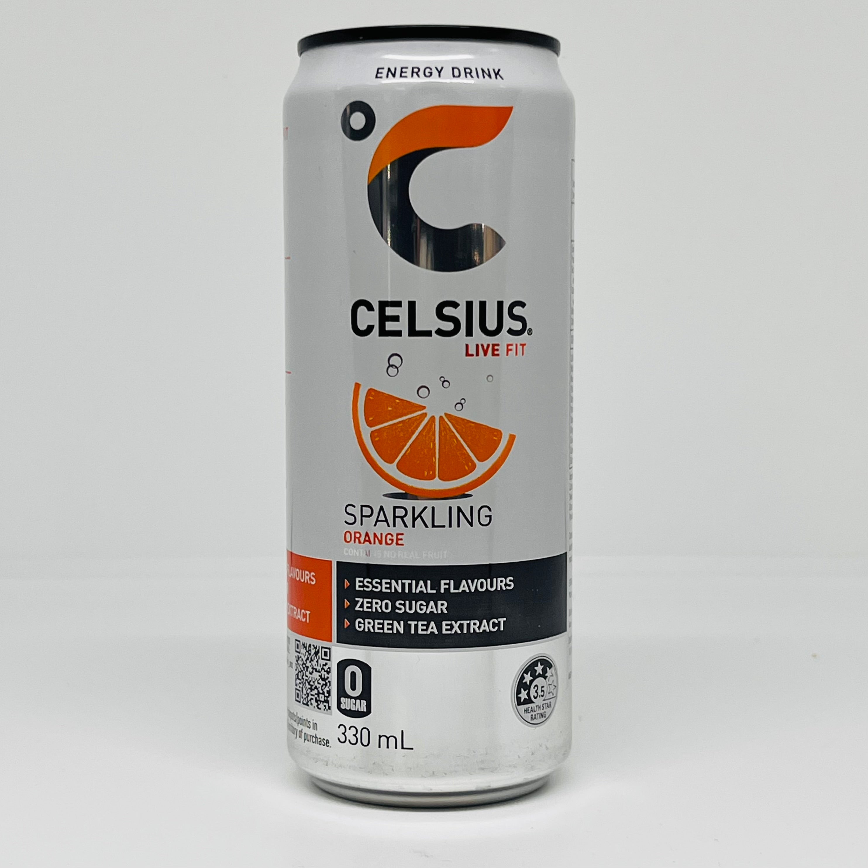 CELSIUS Orange Sparkling 330mL