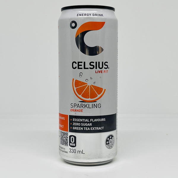 CELSIUS Orange Sparkling 330mL
