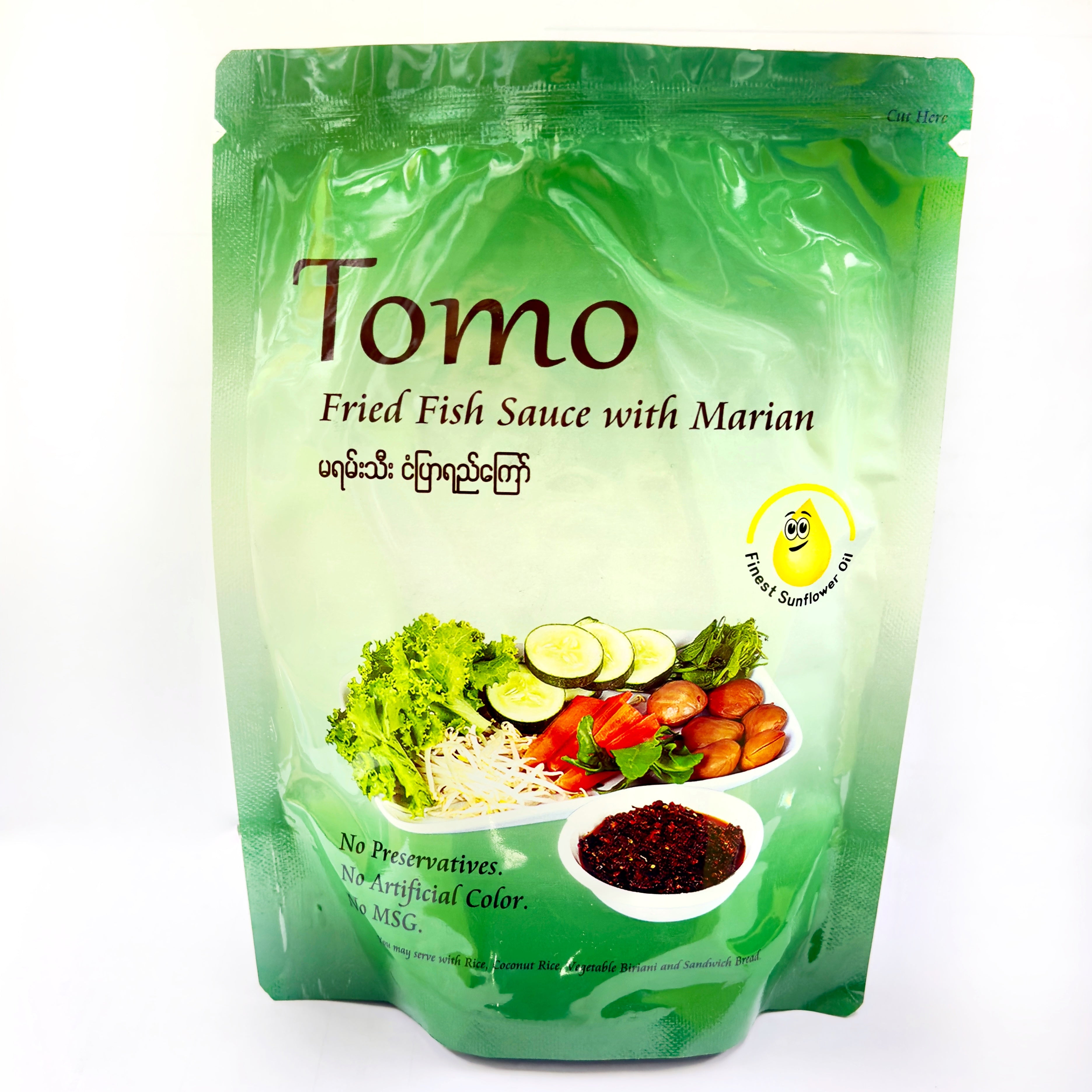 TOMO Fried Fish Sauce w/ Marian 320g