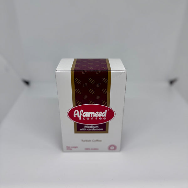 ALAMEED Turkish Coffee Medium w/ Cardamom 250g