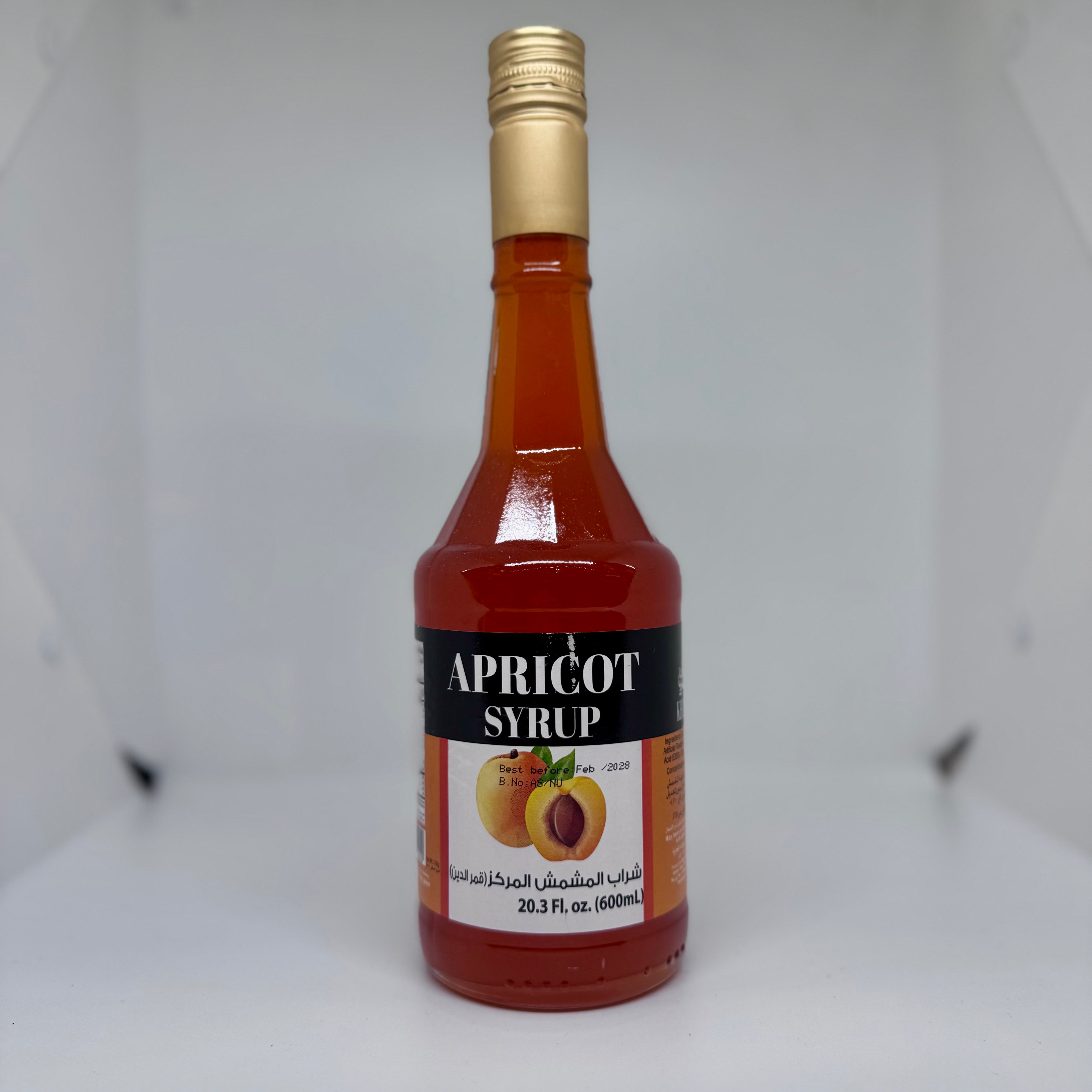 ALKHUDARI Apricot Concentrated Syrup 600ml