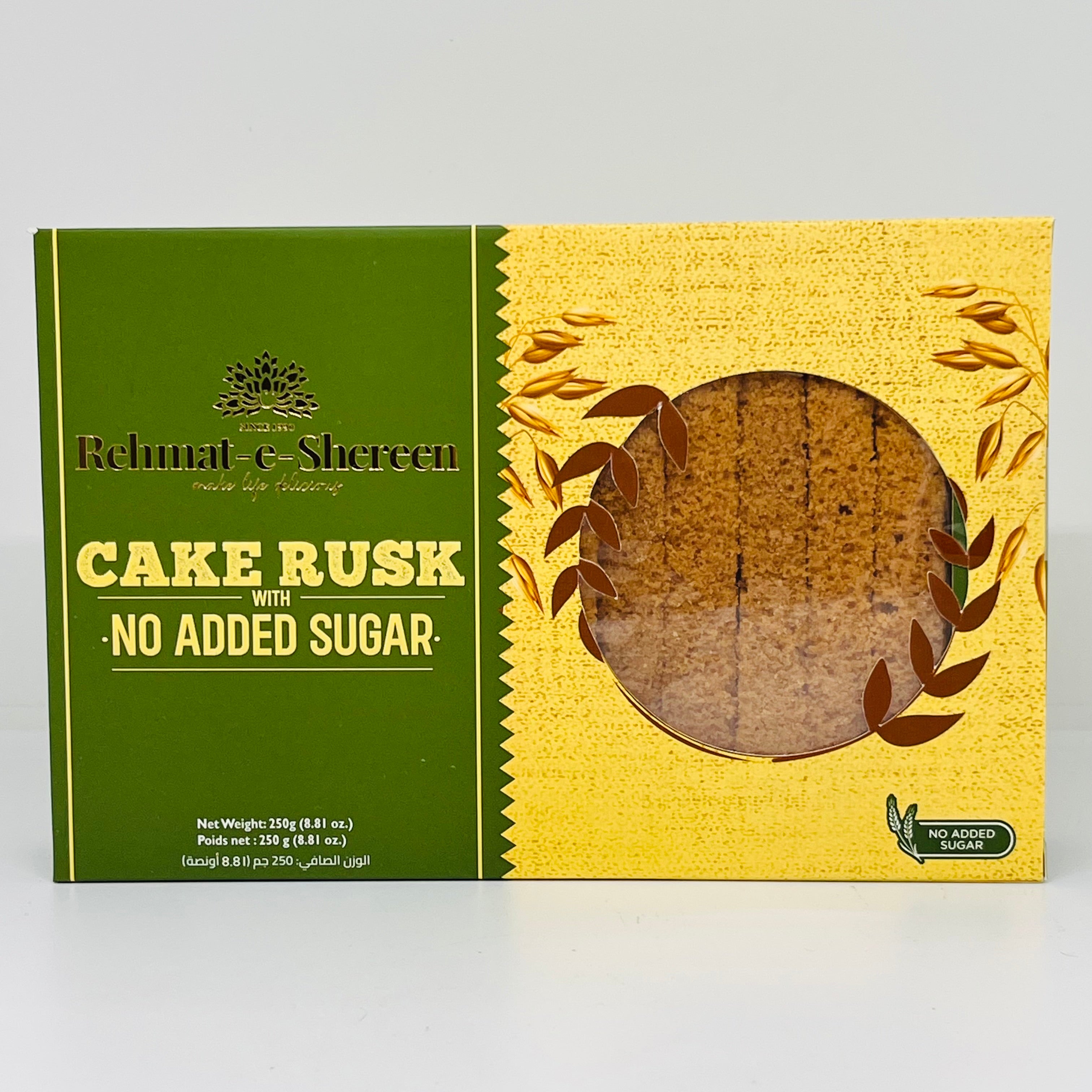 REHMAT-e-SHEREEN Cake Rusk No Sugar 300g