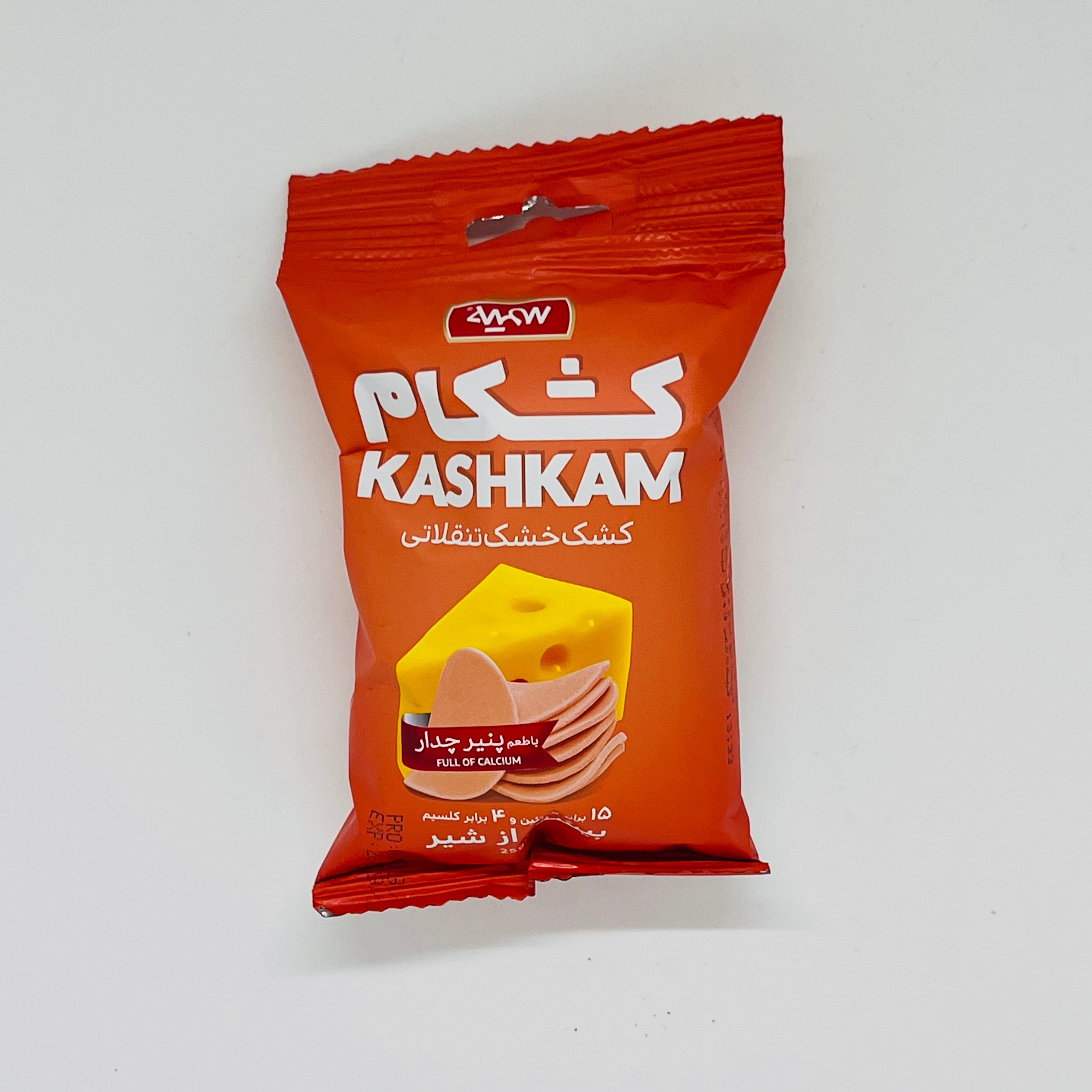 SOMAYEH Kashkam Dried Kashk Chips w/ Cheese 25g