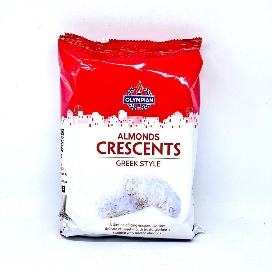 OLYMPIAN Almond Crescents 250g