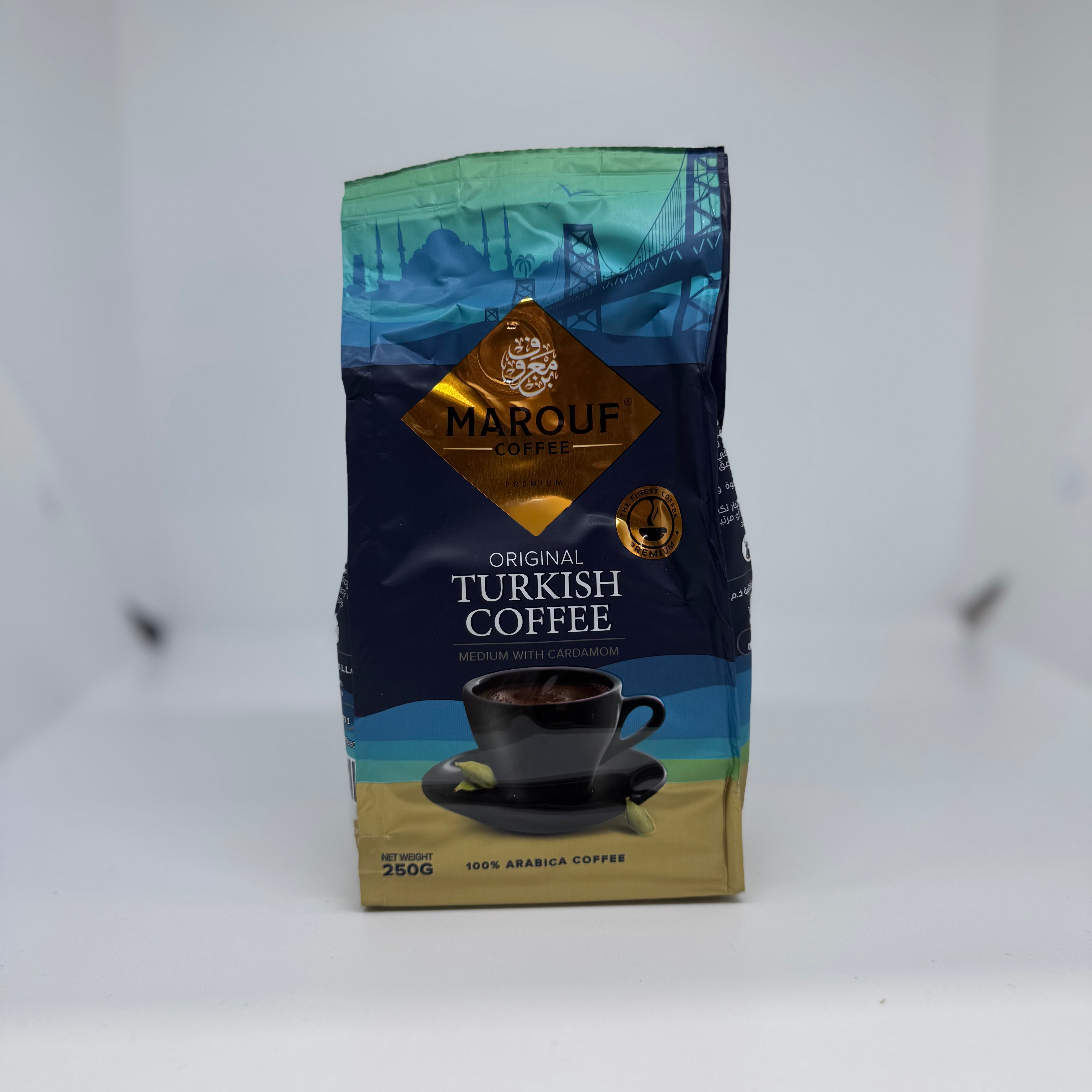 MAROUF Original Turkish Coffee w/ Cardamom 250g