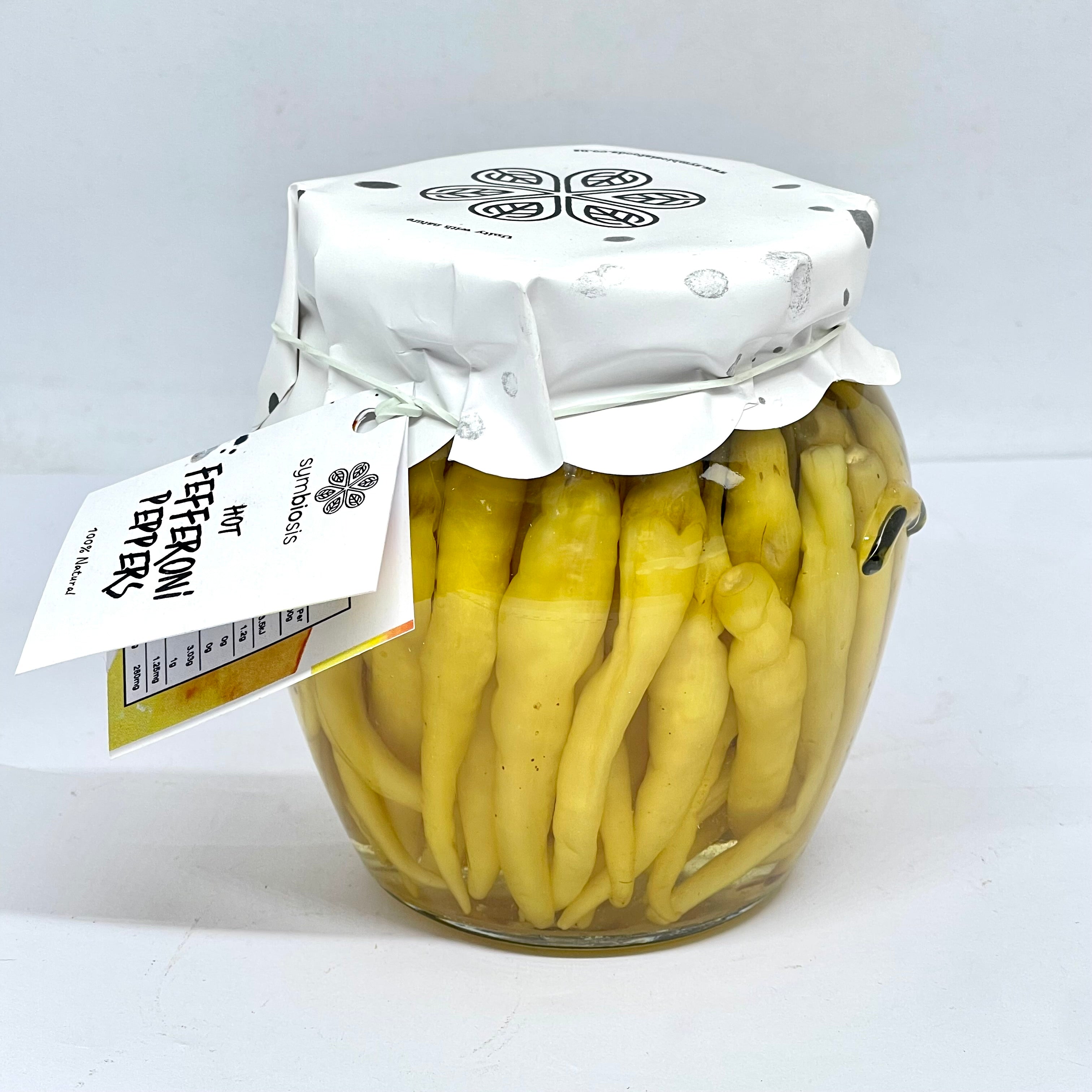 SYMBIOSIS Hot Fefferoni Peppers 560g