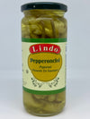 LINDO Pickled Hot Peppers 'Pepperoncini' 454g