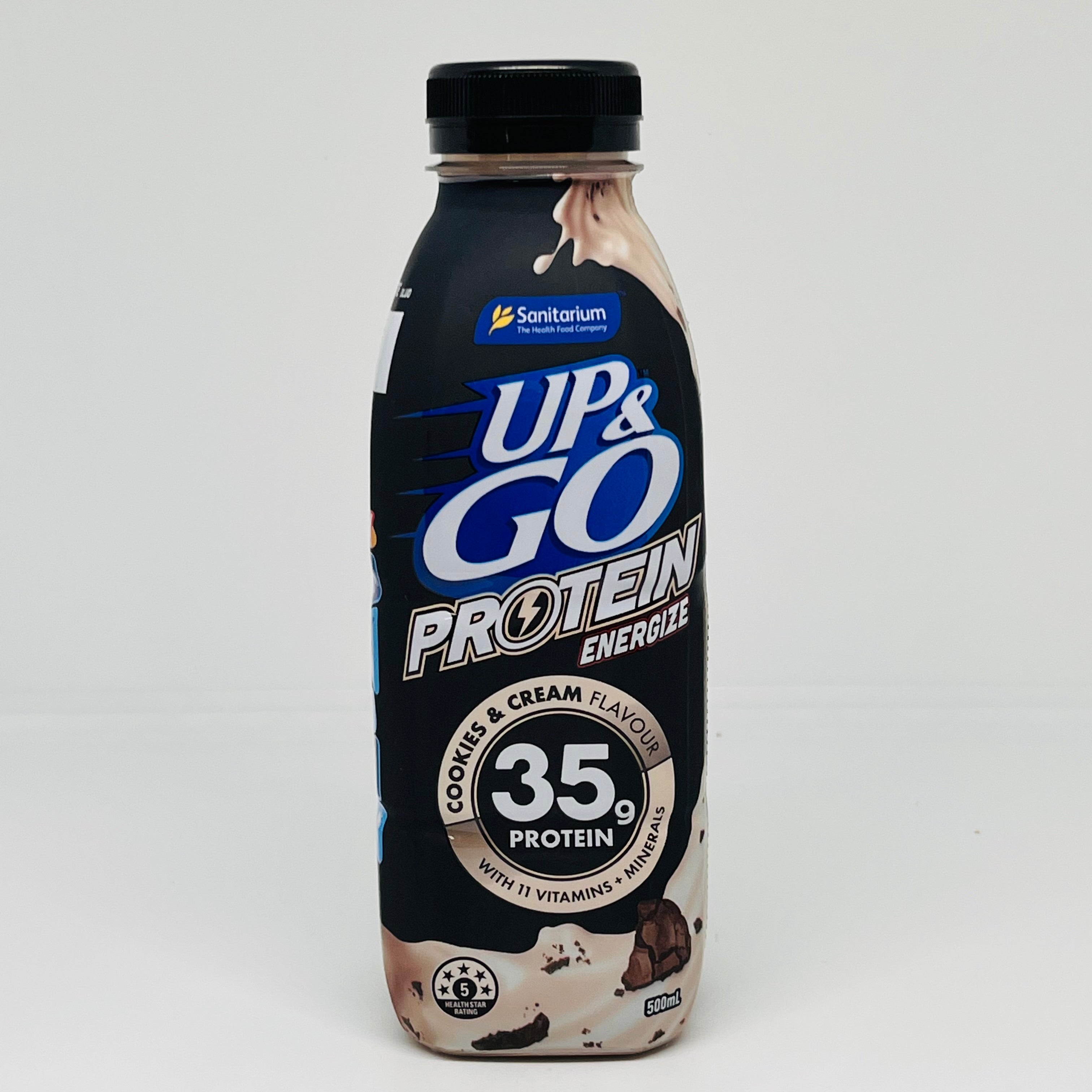 SANITARIUM Up&Go Protein Cookies & Cream 500mL