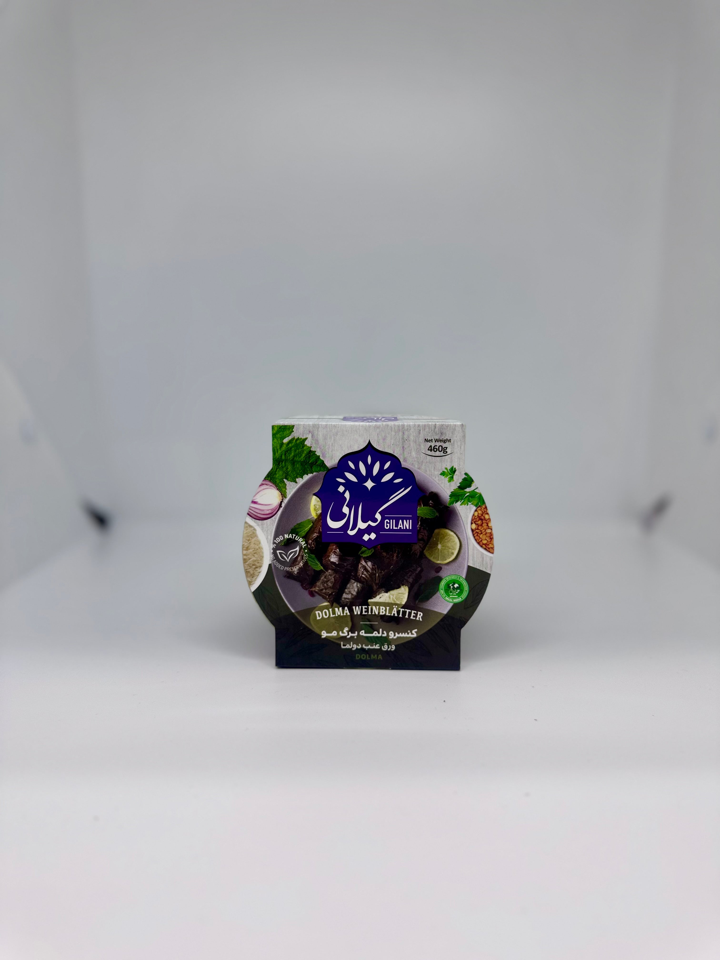 GILANI Canned Stuffed Vine Leaves - Dolma - 460g