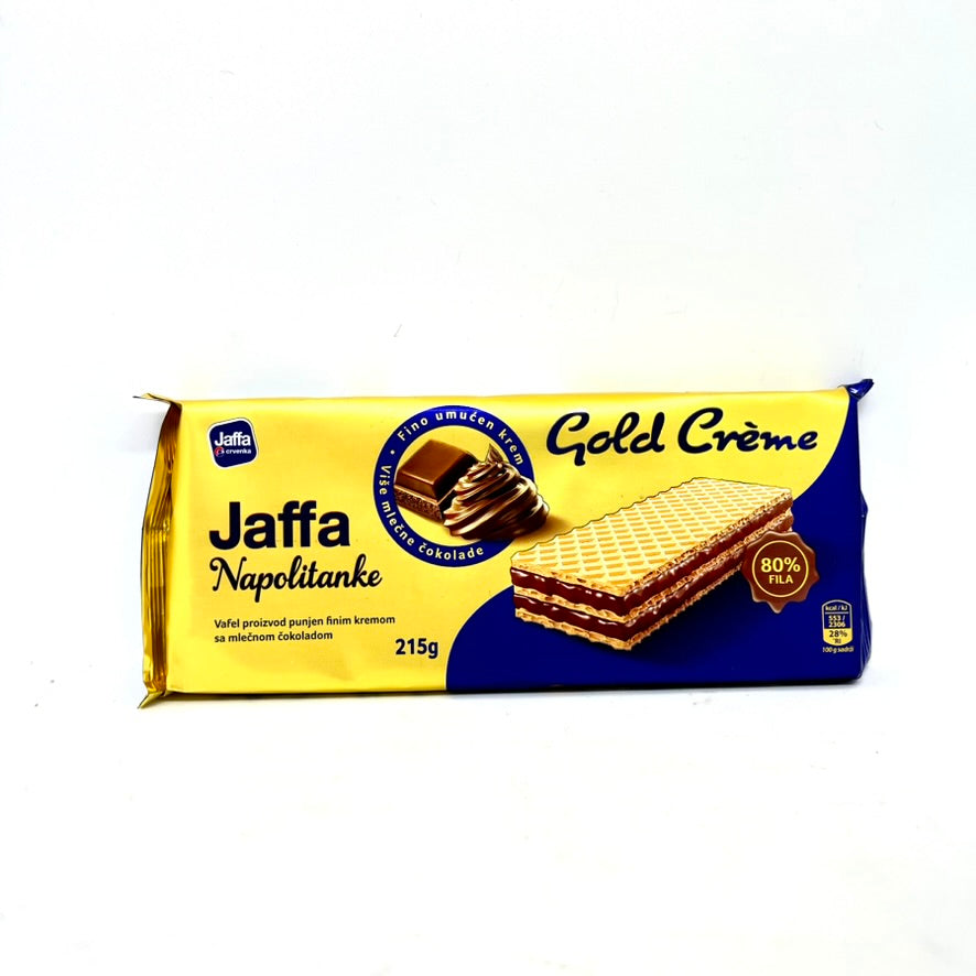 CRVENKA Jaffa Gold Chocolate Cream Wafers Napolitanke 215g