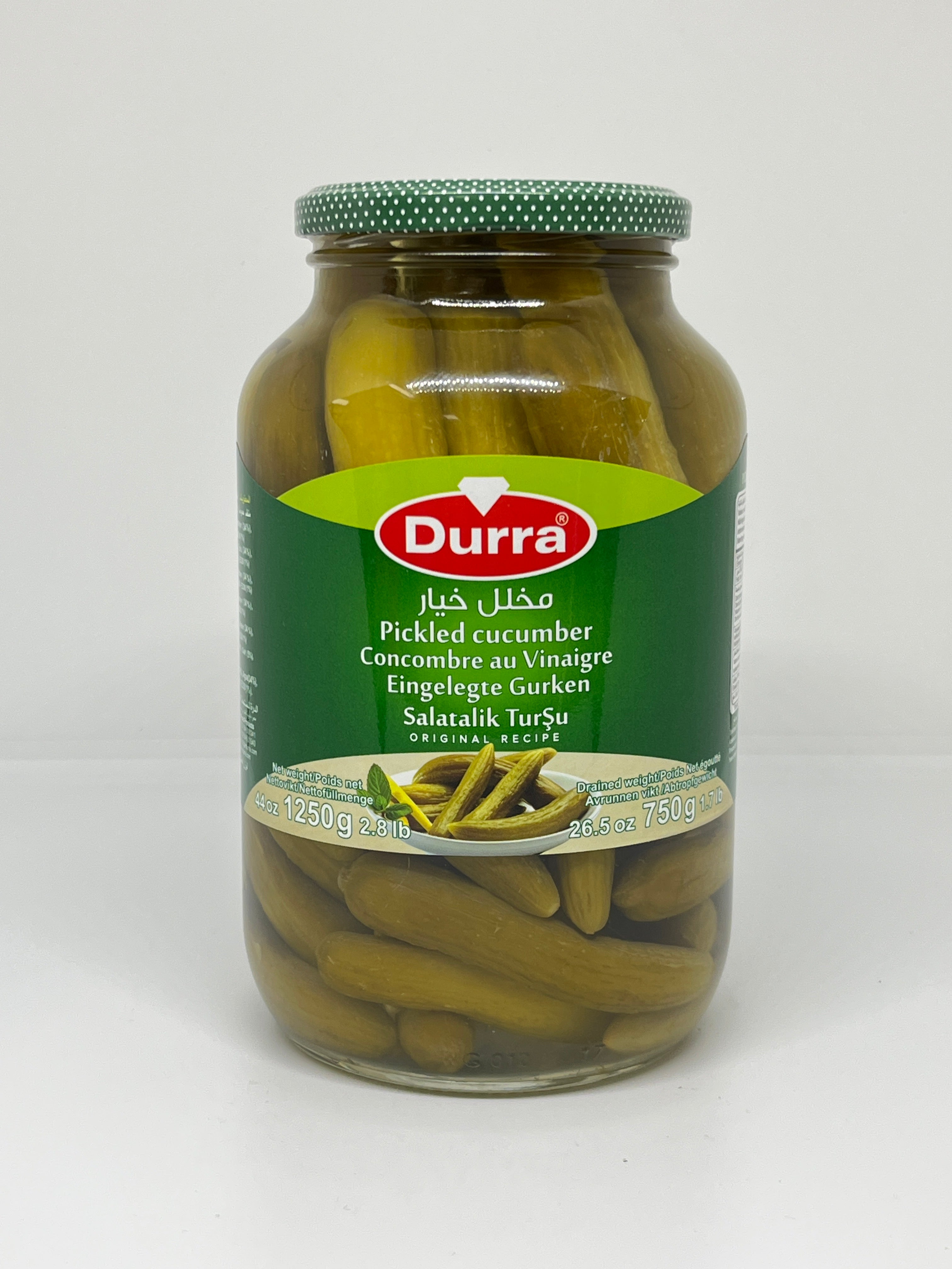 DURRA Pickled Cucumber 1.25kg