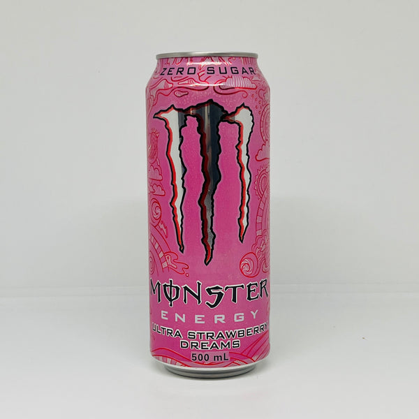 CCA Monster Ultra Strawberry 500mL