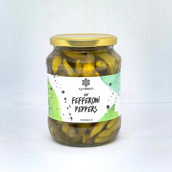 SYMBIOSIS Hot Fefferoni Peppers 680g