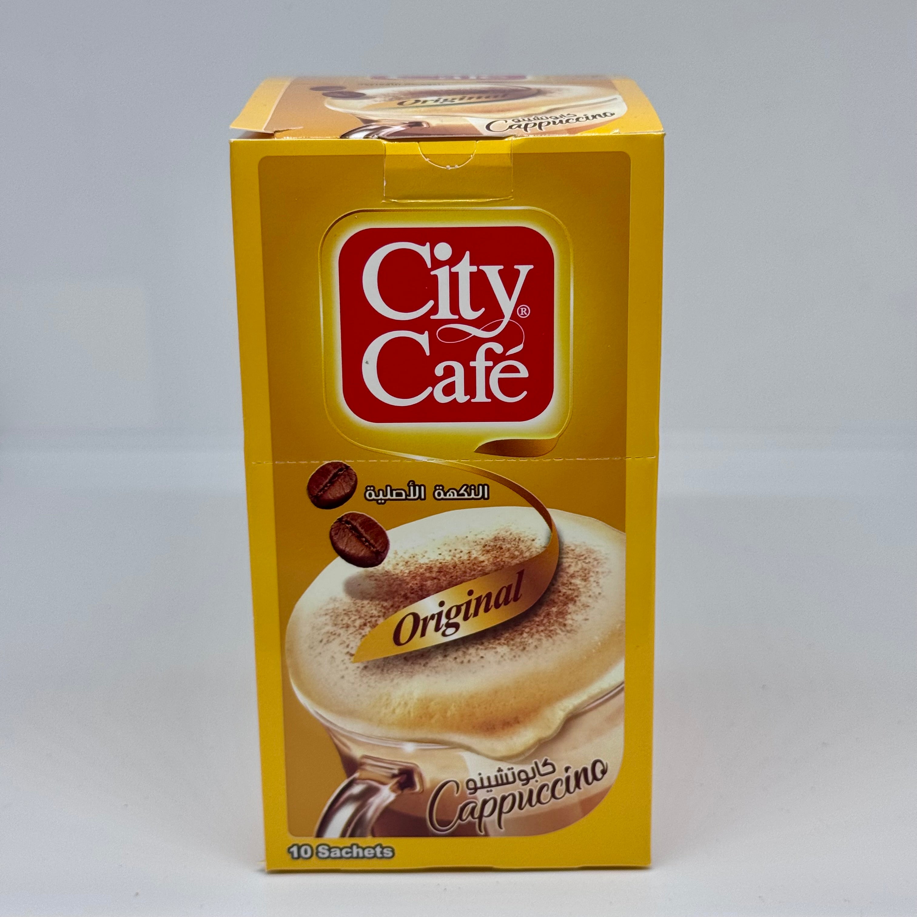 HAMWI City Cafe Original Cappuccino Coffee - 10 Sachets 170g