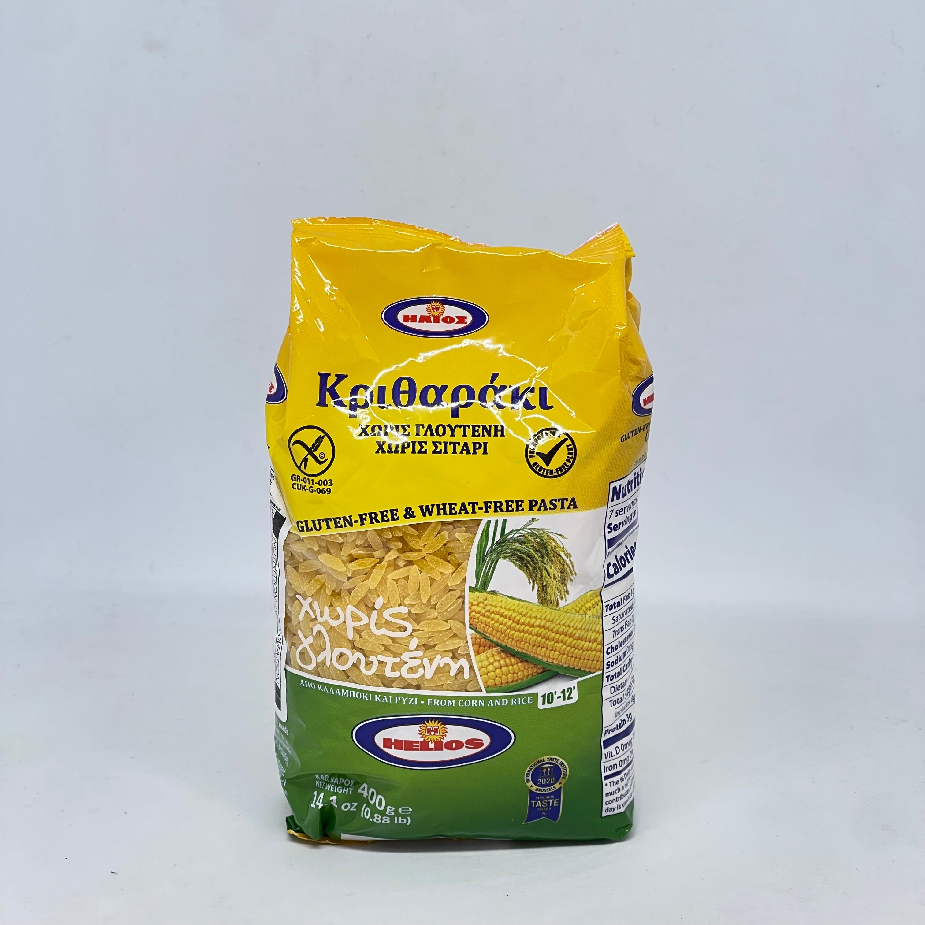 HELIOS Gluten Free Orzo 400g