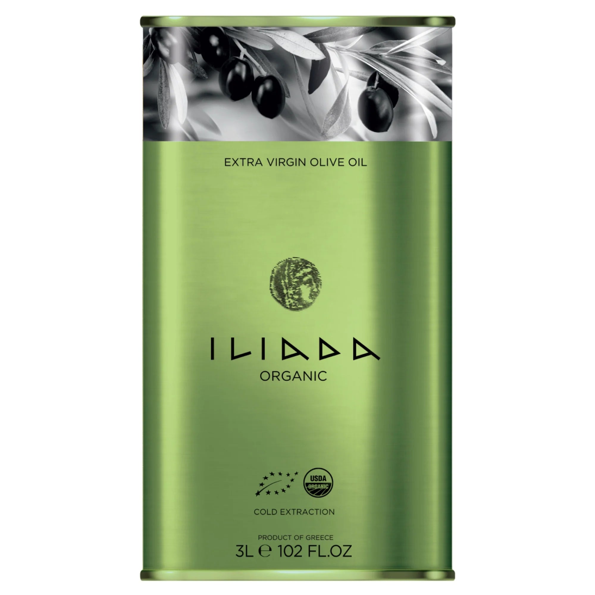 ILIADA Organic Extra Virgin Olive Oil 3000mL
