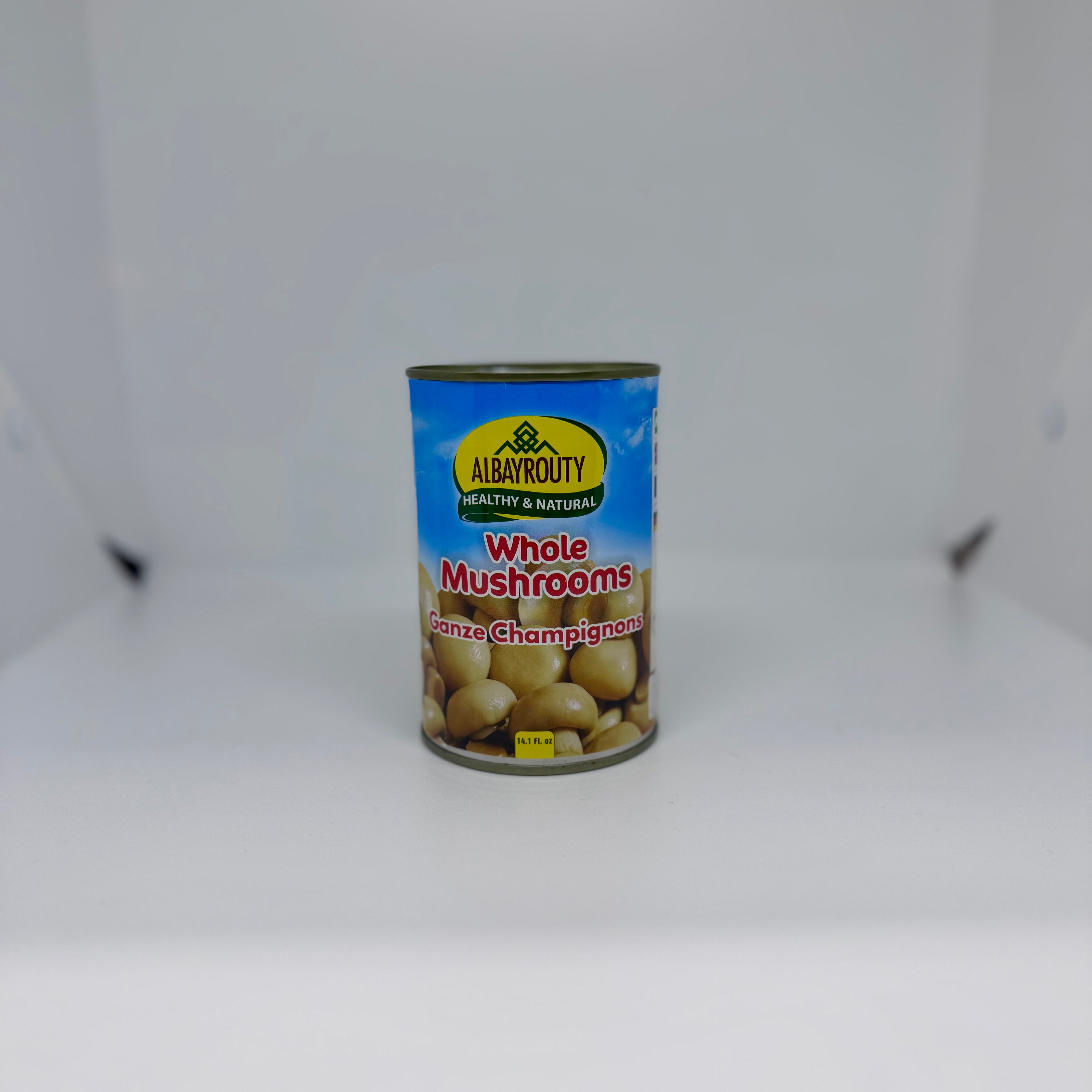 ALBAYROUTY Canned Whole Mushrooms 400g