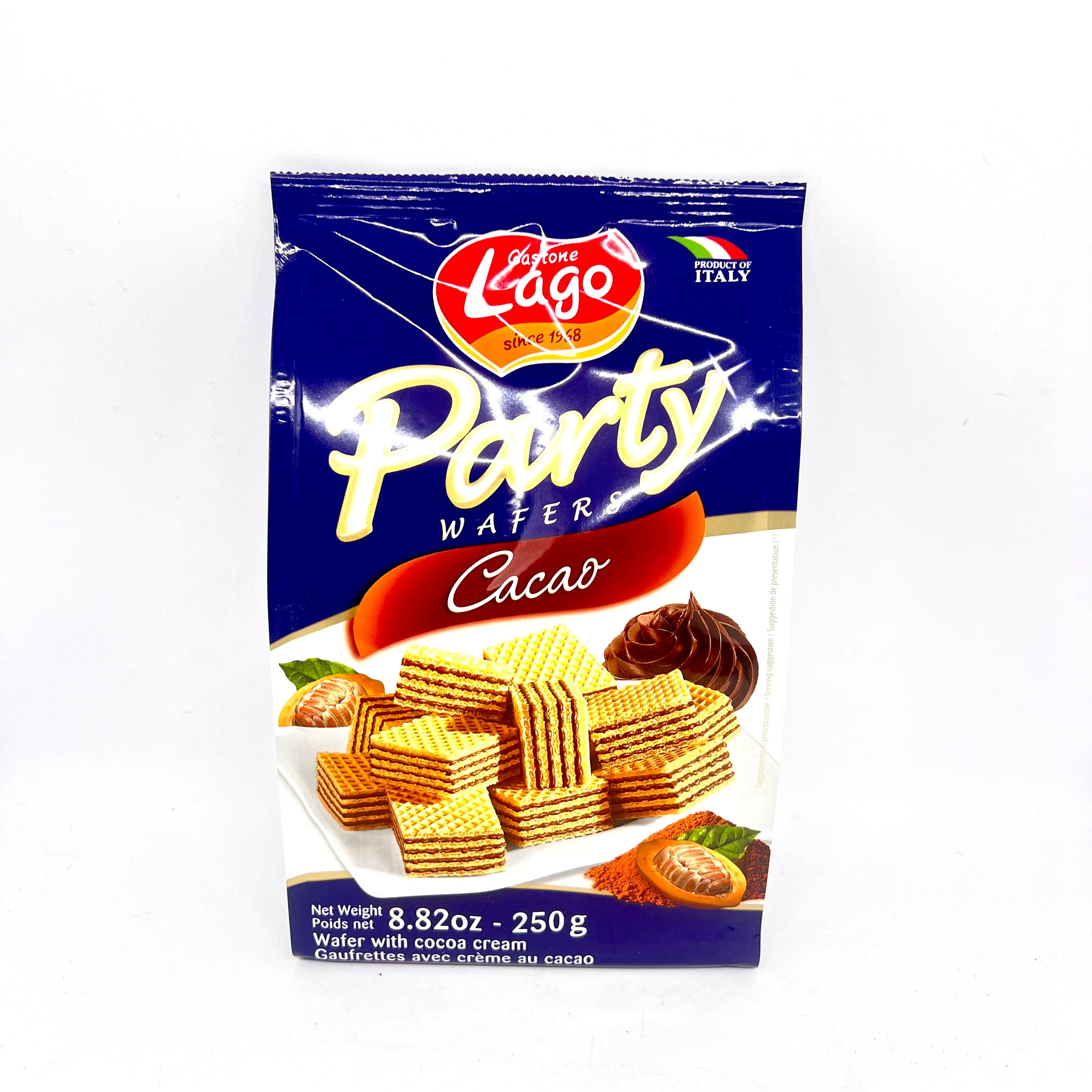 LAGO Chocolate Party Wafers 250g