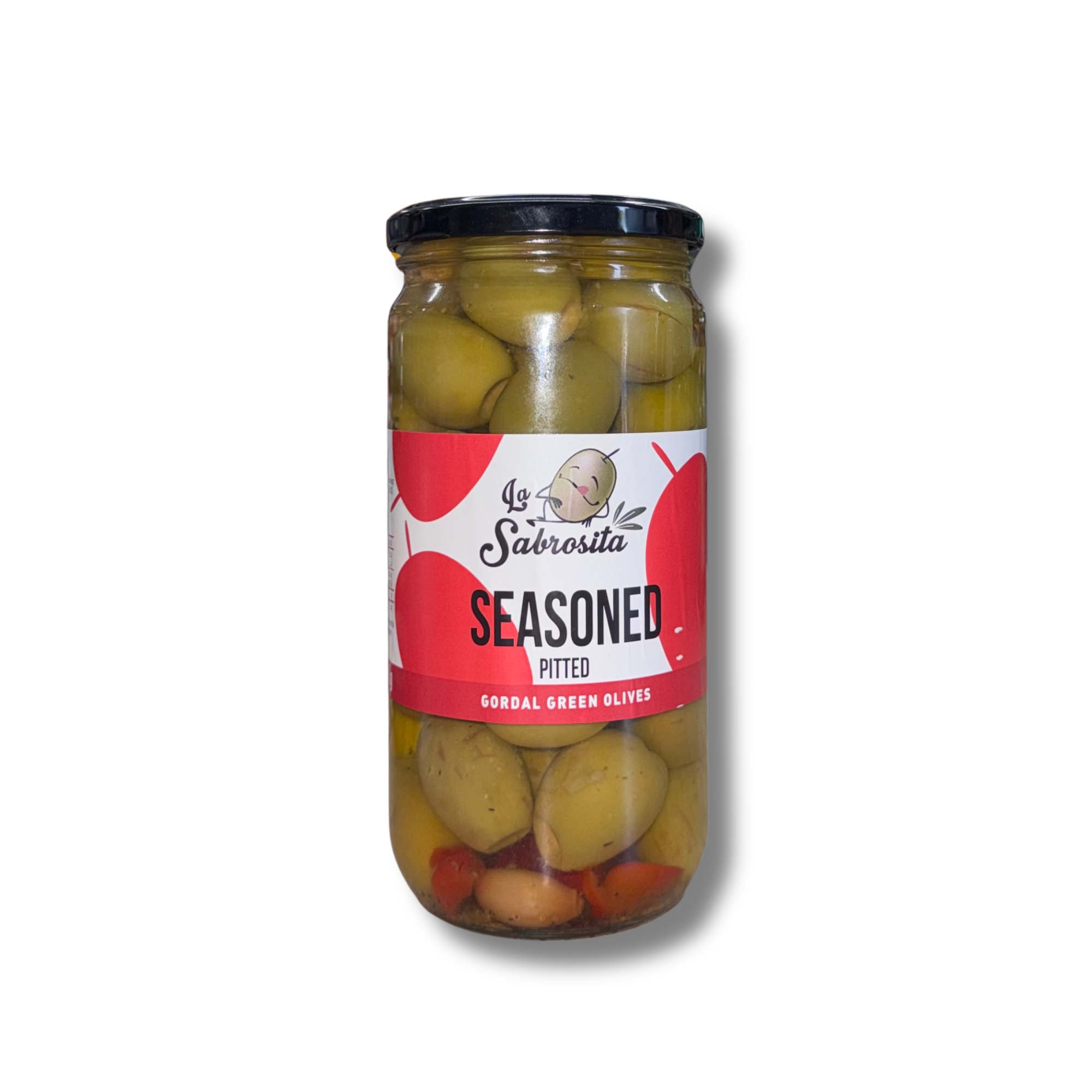 LA SABROSITA Gordal Chupadedos Pitted Green Olives 690g