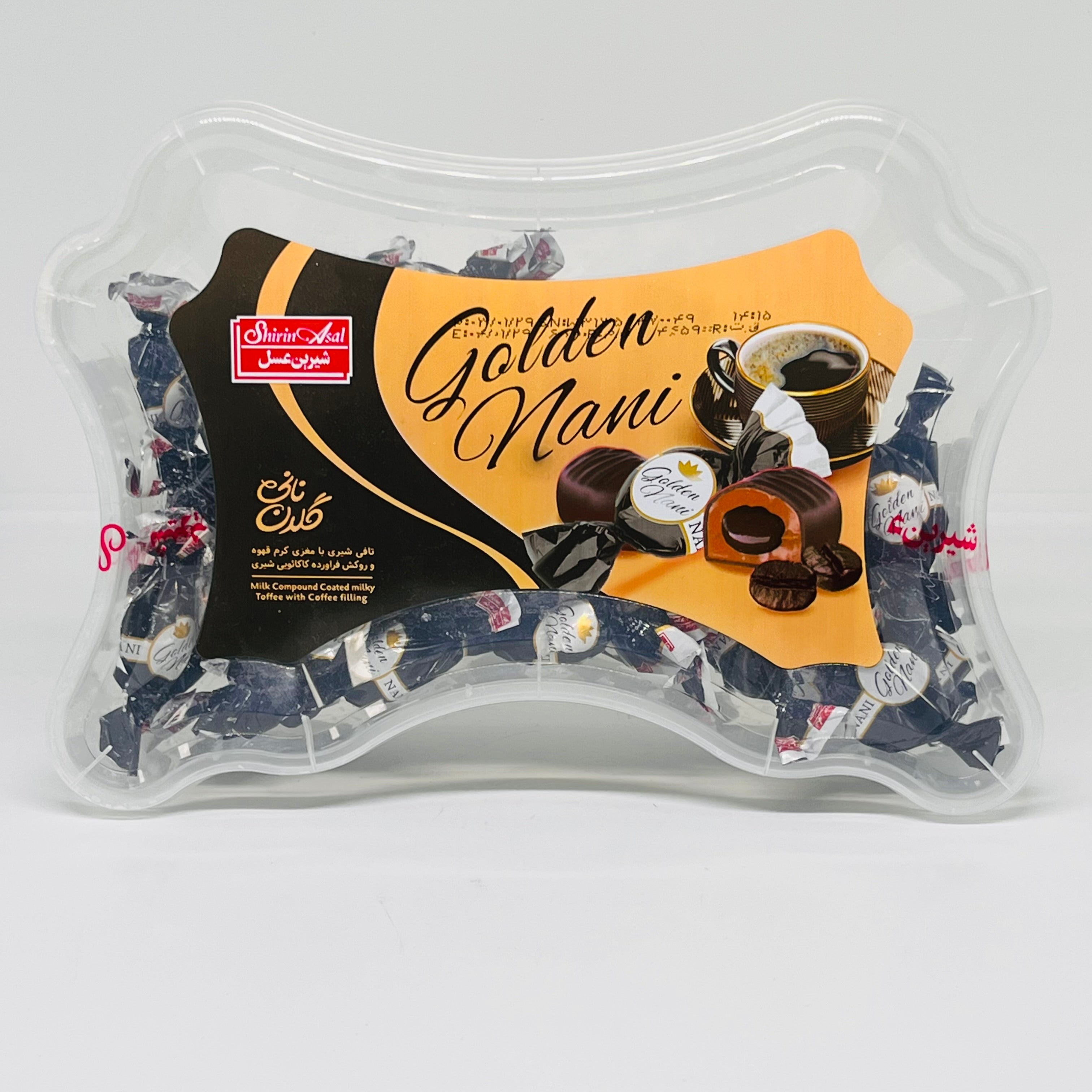 SHIRIN ASAL Milk Compound Coated Milky Toffee w/ Coffee Filling 300g